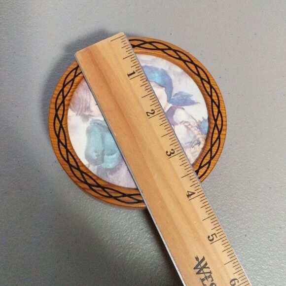 Vintage Hummel round wind up Music box Swiss Movement Kleine Nacht Mozart - Picture 5 of 8